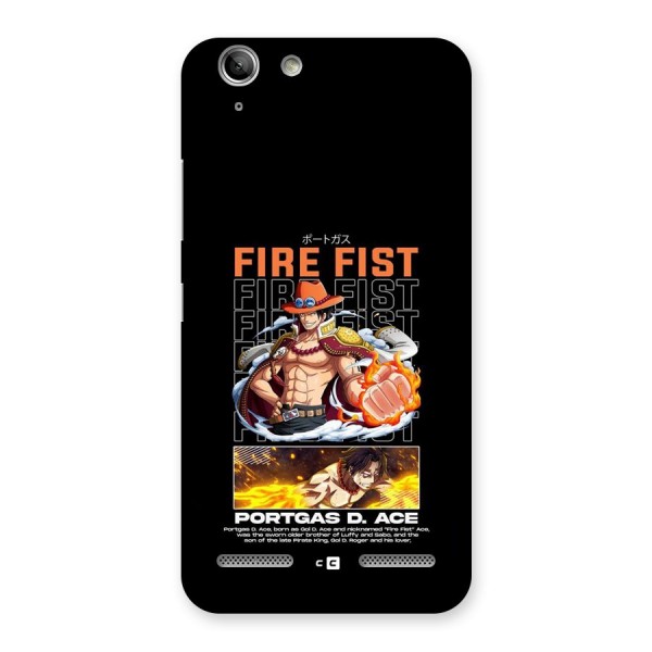 Fire Fist Ace Back Case for Vibe K5 Plus