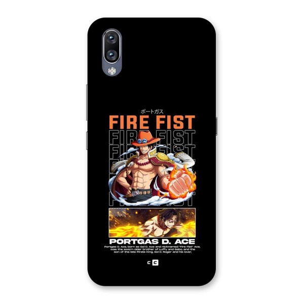 Fire Fist Ace Back Case for Vivo NEX