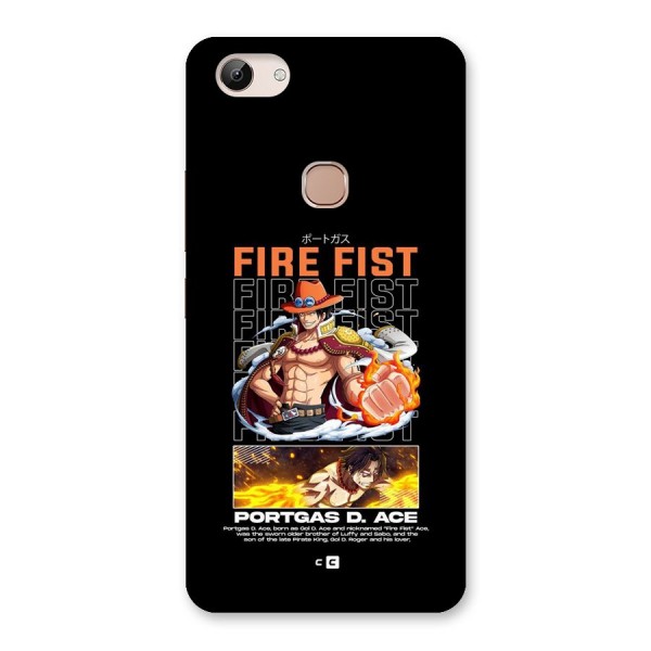 Fire Fist Ace Back Case for Vivo Y83
