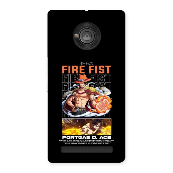 Fire Fist Ace Back Case for Yuphoria