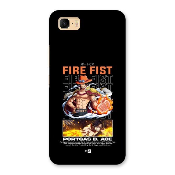 Fire Fist Ace Back Case for Zenfone 3s Max
