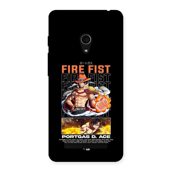 Fire Fist Ace Back Case for Zenfone 5