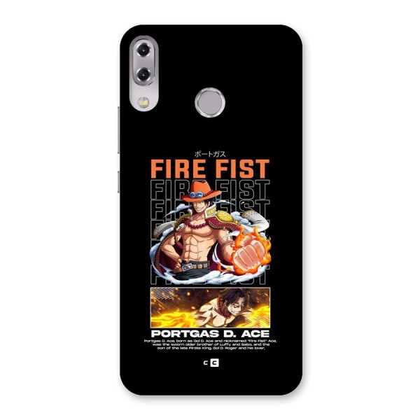 Fire Fist Ace Back Case for Zenfone 5Z