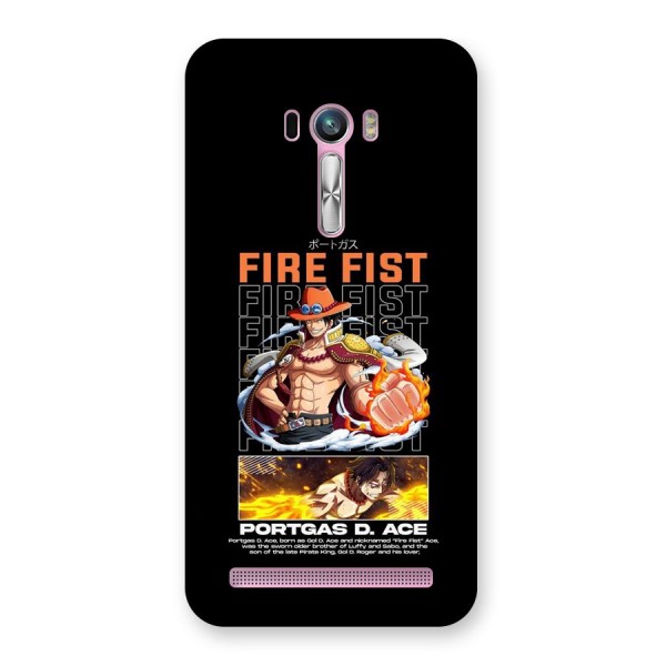 Fire Fist Ace Back Case for Zenfone Selfie