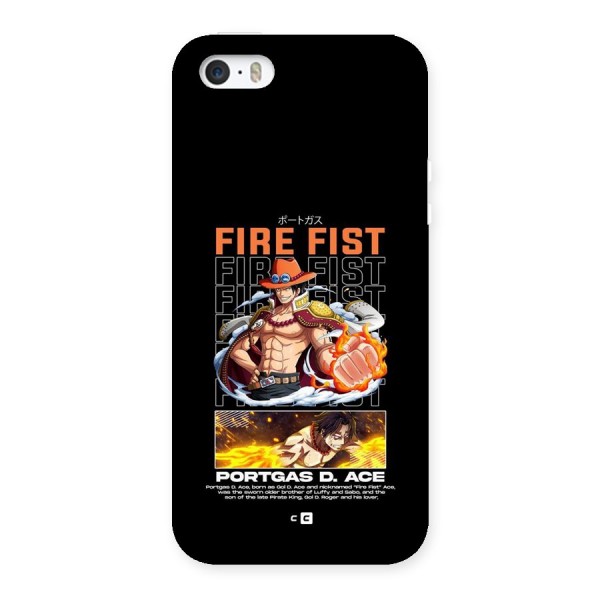 Fire Fist Ace Back Case for iPhone 5 5s