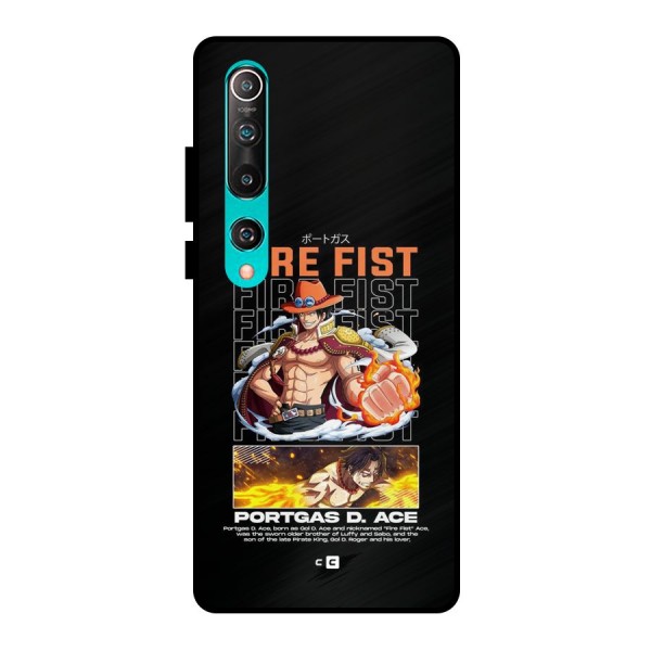 Fire Fist Ace Metal Back Case for Mi 10