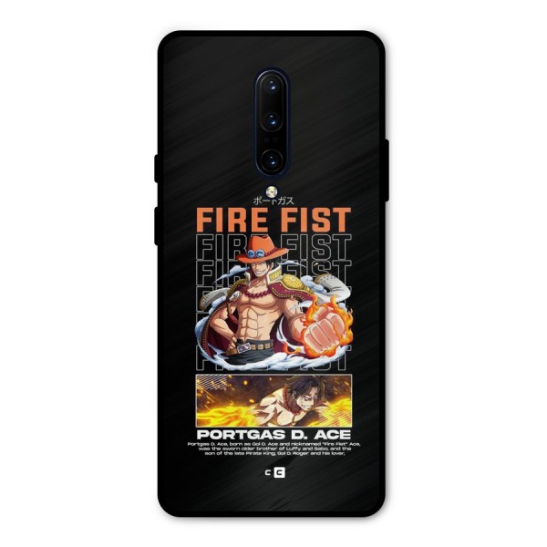 Fire Fist Ace Metal Back Case for OnePlus 7 Pro