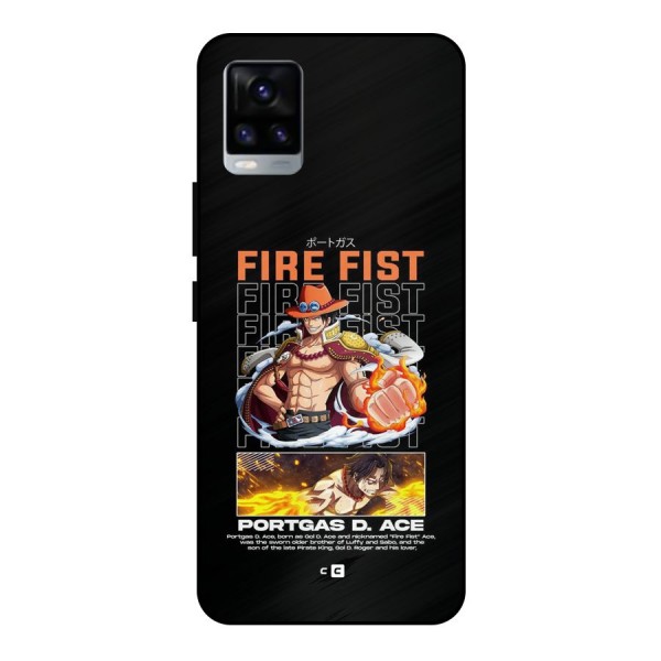 Fire Fist Ace Metal Back Case for Vivo V20