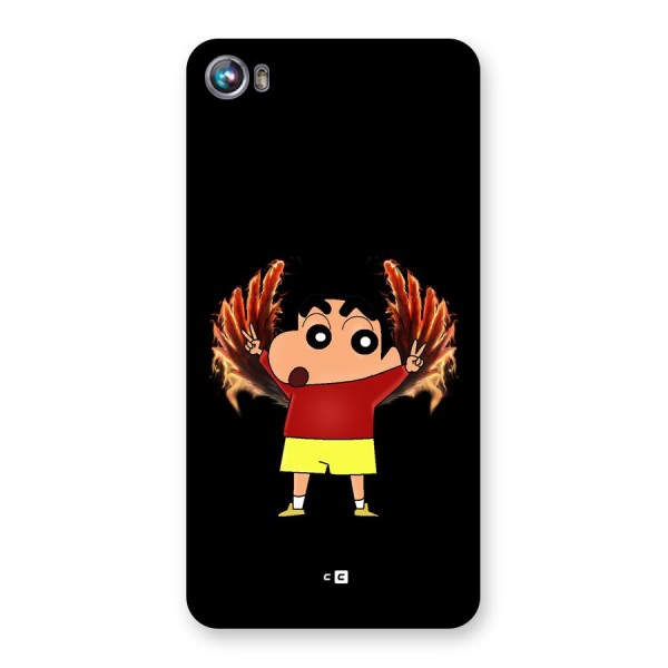 Fire Shinchan Back Case for Canvas Fire 4 (A107)