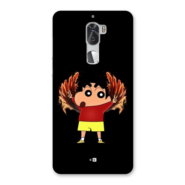 Fire Shinchan Back Case for Coolpad Cool 1