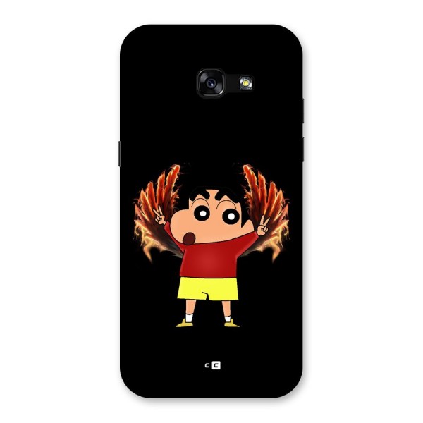 Fire Shinchan Back Case for Galaxy A5 2017