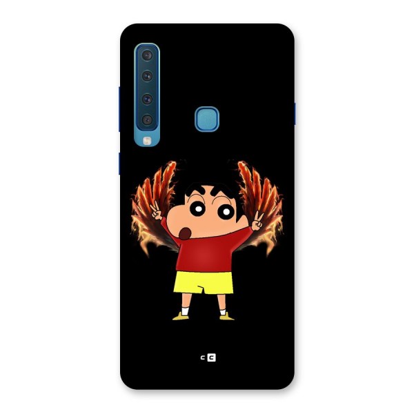 Fire Shinchan Back Case for Galaxy A9 (2018)