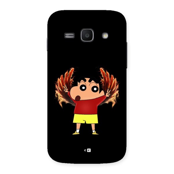 Fire Shinchan Back Case for Galaxy Ace3