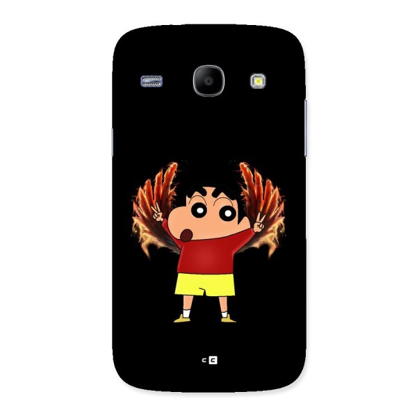 Fire Shinchan Back Case for Galaxy Core
