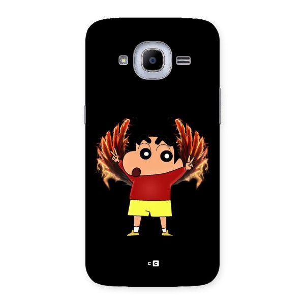 Fire Shinchan Back Case for Galaxy J2 2016