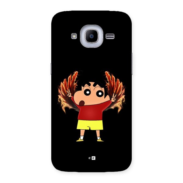 Fire Shinchan Back Case for Galaxy J2 Pro