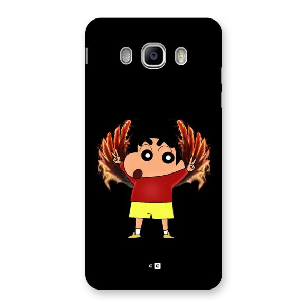 Fire Shinchan Back Case for Galaxy J5 2016