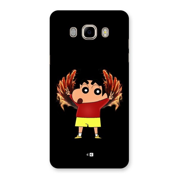 Fire Shinchan Back Case for Galaxy J7 2016