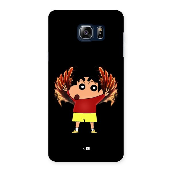 Fire Shinchan Back Case for Galaxy Note 5