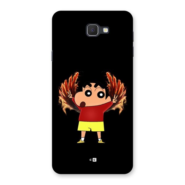 Fire Shinchan Back Case for Galaxy On7 2016