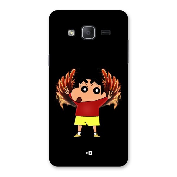 Fire Shinchan Back Case for Galaxy On7 Pro