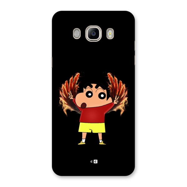 Fire Shinchan Back Case for Galaxy On8