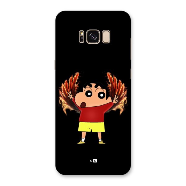 Fire Shinchan Back Case for Galaxy S8 Plus
