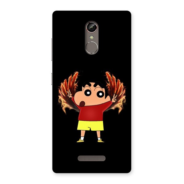 Fire Shinchan Back Case for Gionee S6s