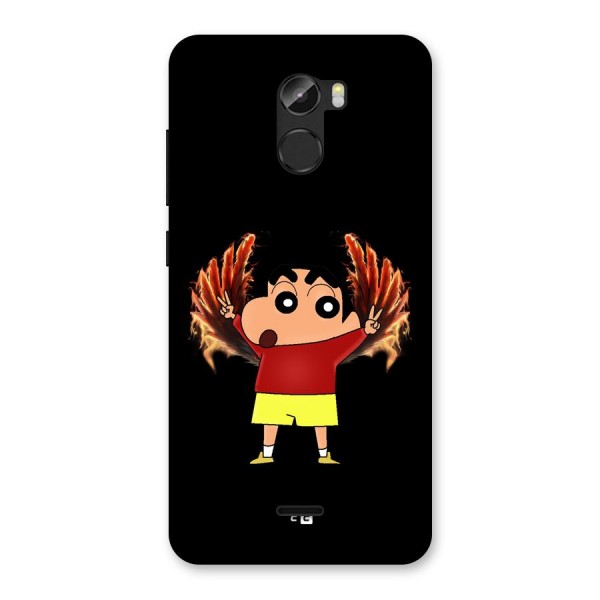 Fire Shinchan Back Case for Gionee X1