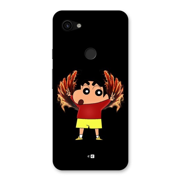Fire Shinchan Back Case for Google Pixel 3a XL