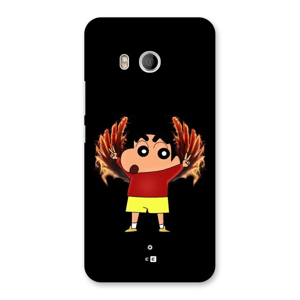 Fire Shinchan Back Case for HTC U11