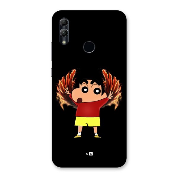Fire Shinchan Back Case for Honor 10 Lite