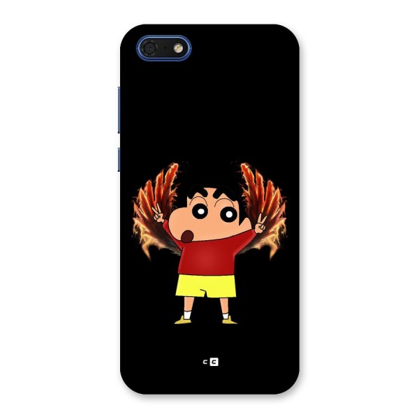 Fire Shinchan Back Case for Honor 7s