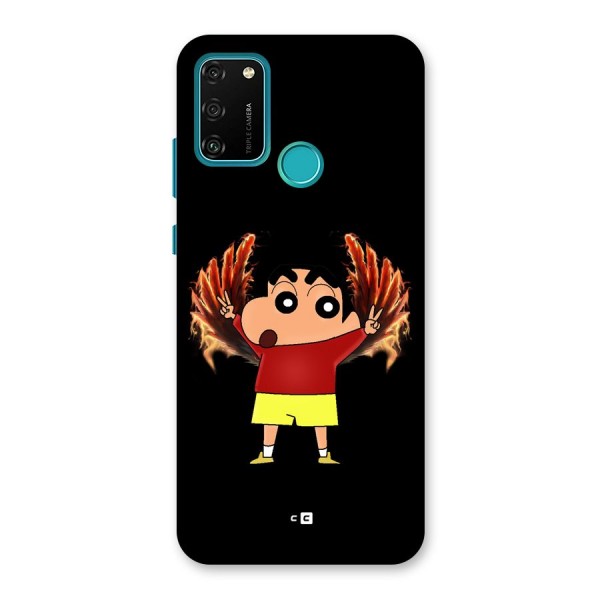 Fire Shinchan Back Case for Honor 9A