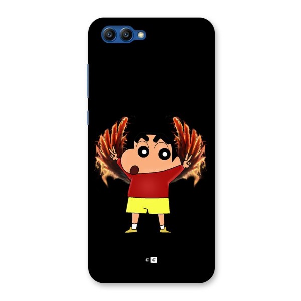 Fire Shinchan Back Case for Honor View 10