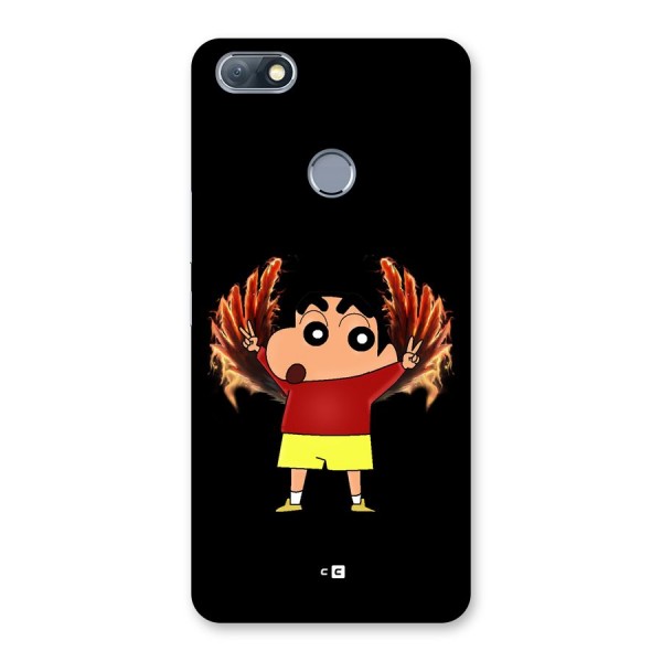 Fire Shinchan Back Case for Infinix Note 5