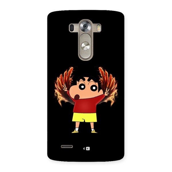 Fire Shinchan Back Case for LG G3
