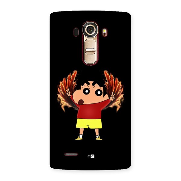 Fire Shinchan Back Case for LG G4