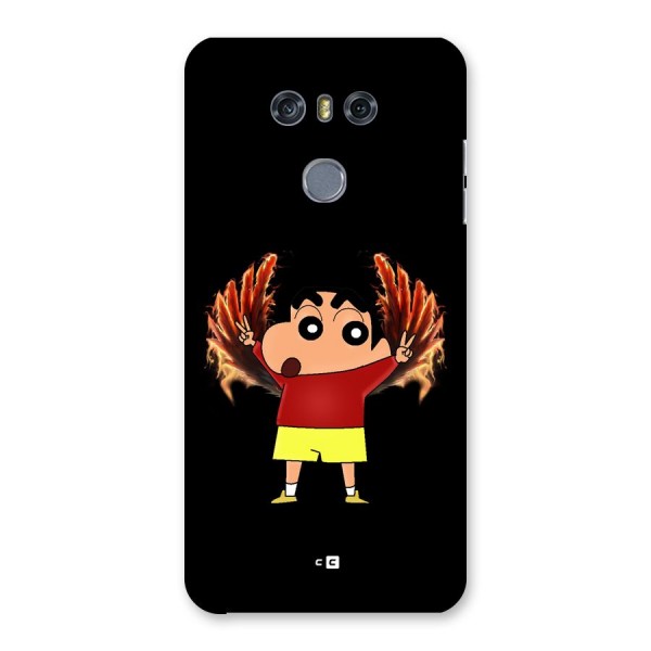 Fire Shinchan Back Case for LG G6