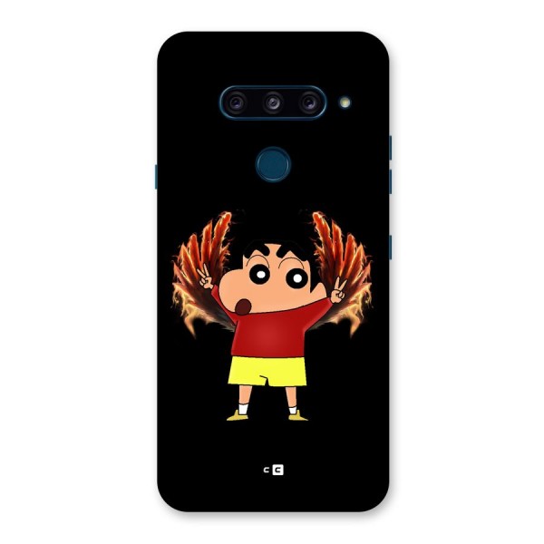 Fire Shinchan Back Case for LG  V40 ThinQ