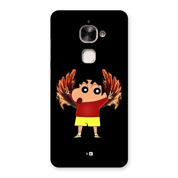 Fire Shinchan Back Case for Le 2