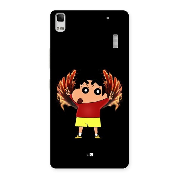 Fire Shinchan Back Case for Lenovo K3 Note