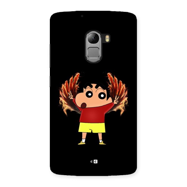 Fire Shinchan Back Case for Lenovo K4 Note