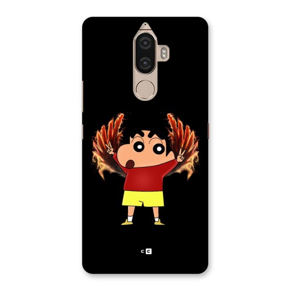 Fire Shinchan Back Case for Lenovo K8 Note