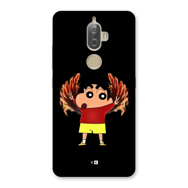 Fire Shinchan Back Case for Lenovo K8 Plus