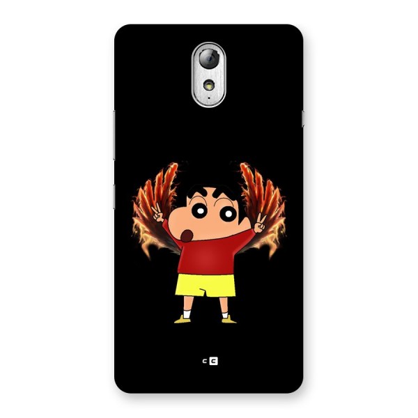 Fire Shinchan Back Case for Lenovo Vibe P1M