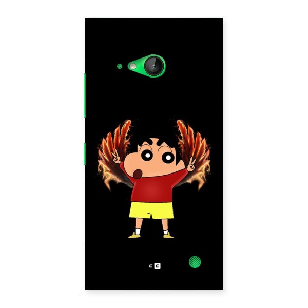 Fire Shinchan Back Case for Lumia 730
