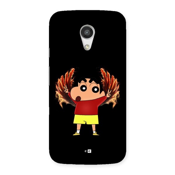 Fire Shinchan Back Case for Moto G 2nd Gen