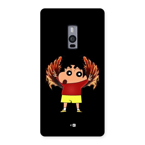Fire Shinchan Back Case for OnePlus 2