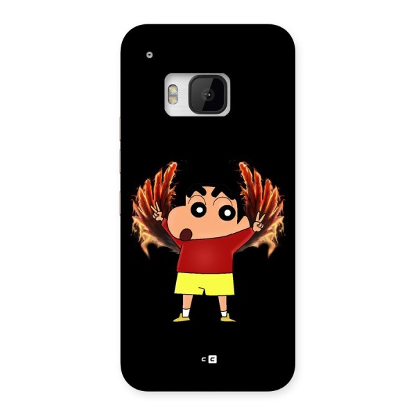 Fire Shinchan Back Case for One M9